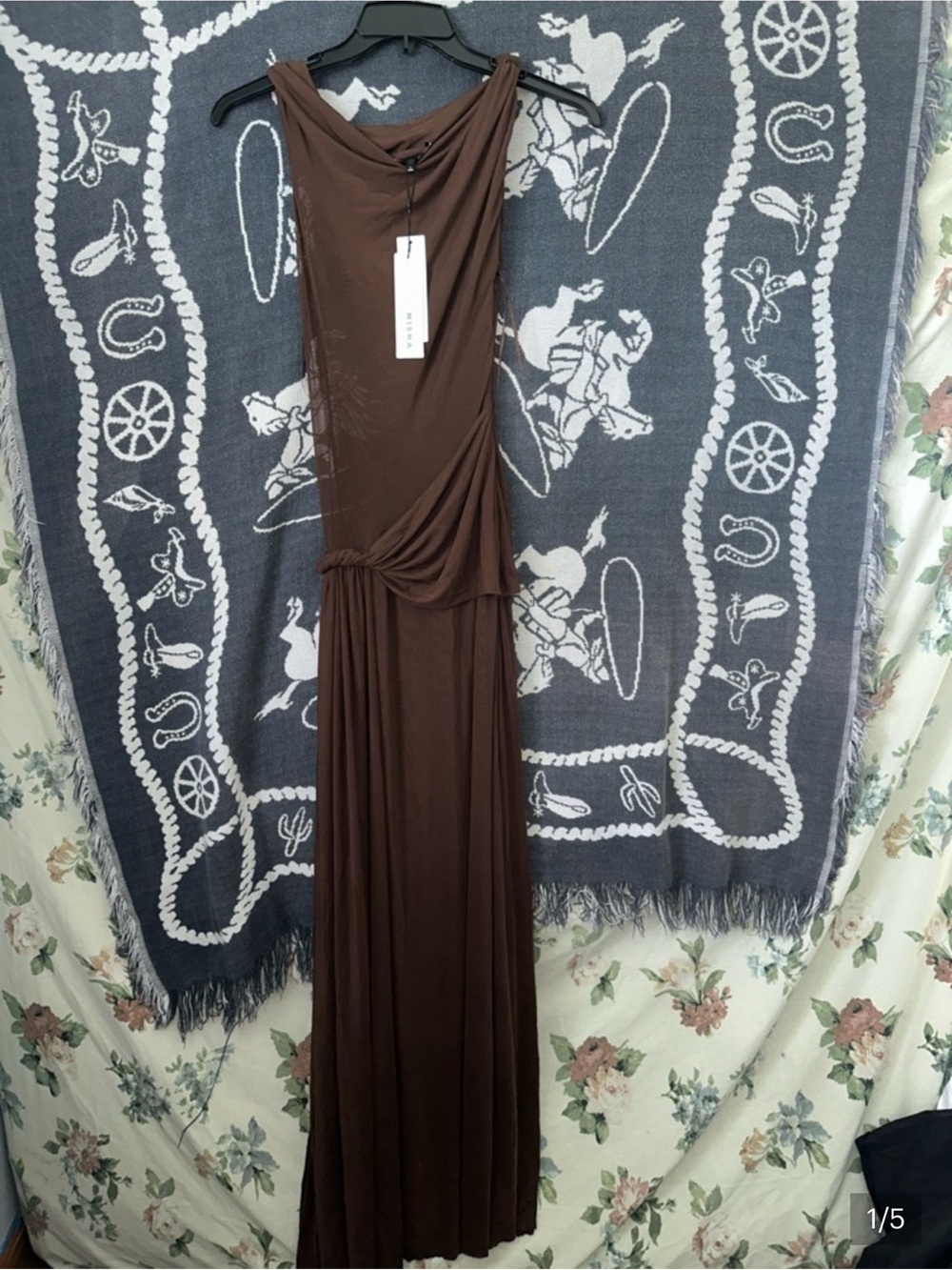 NWT NEW Misha Sisal Dress - Picture 8 of 10